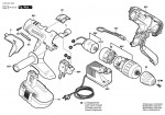 Bosch 0 603 941 230 Psb 24 Ve-2 Cordl Perc Screwdr 24 V / Eu Spare Parts